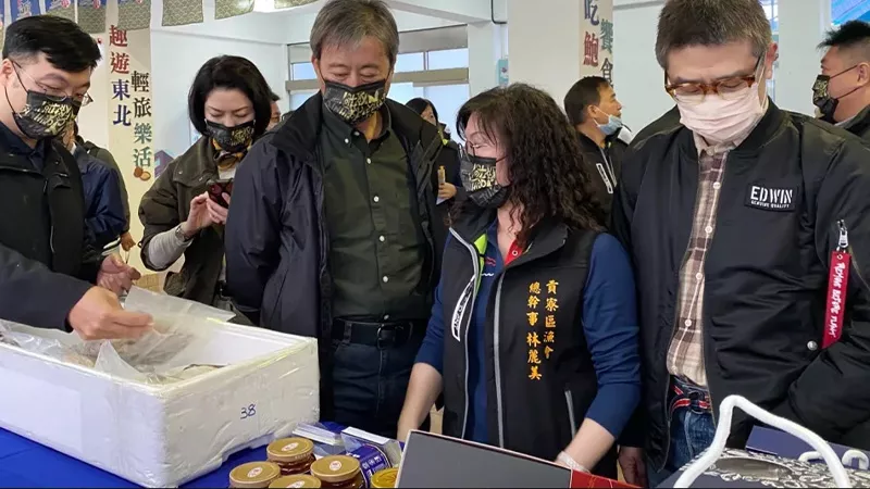 新北貢寮區漁會總幹事林麗美 帶領漁會推廣貢寮鮑